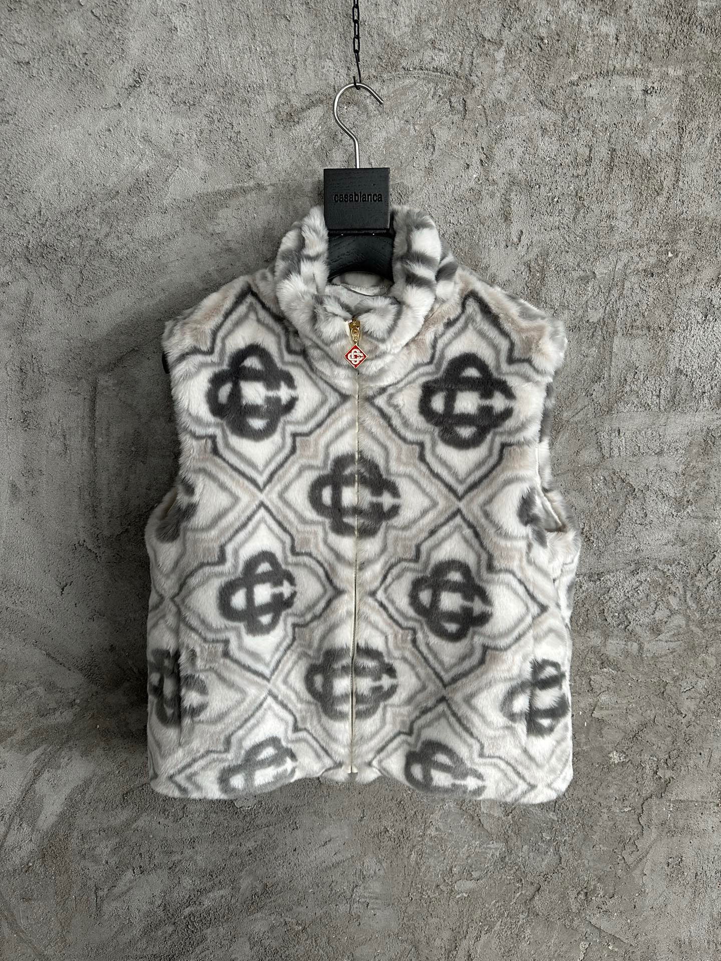 Gilet sans manche Monogram Casa