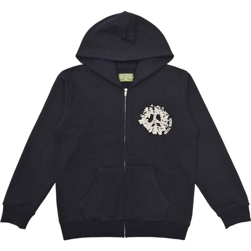 Gilet zippé D.tears Black