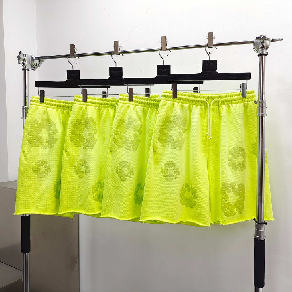 Short  Denim.Trs fluo