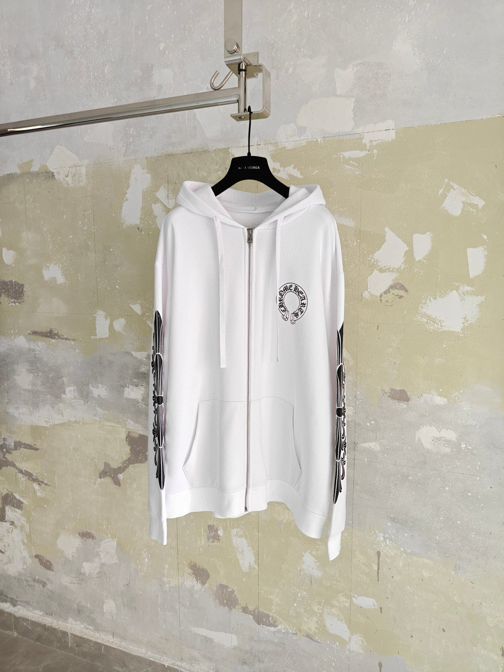 Gilet chrome blanc
