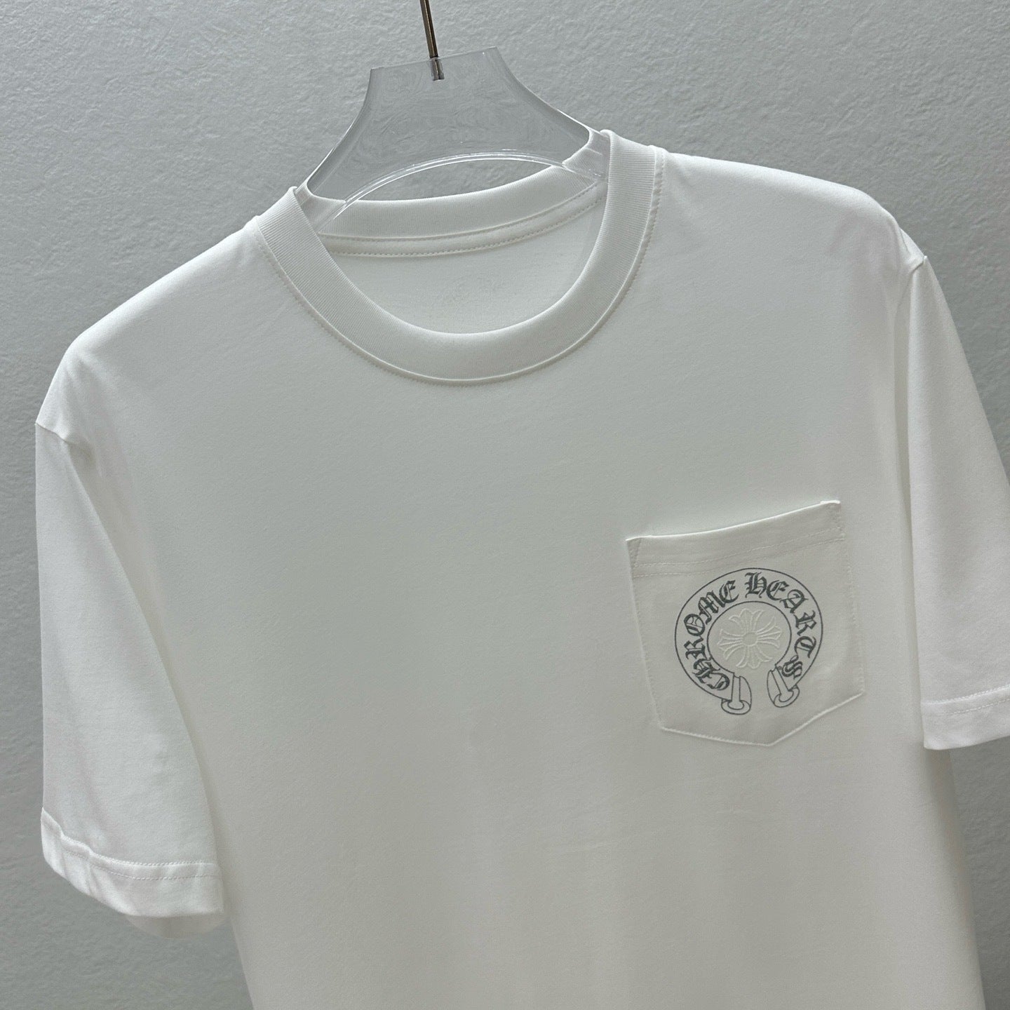 T Shirt Blanc chrome