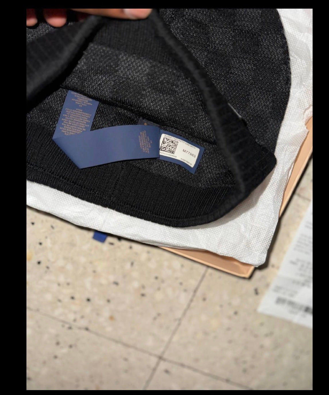 Bonnet Lv neo damier noir