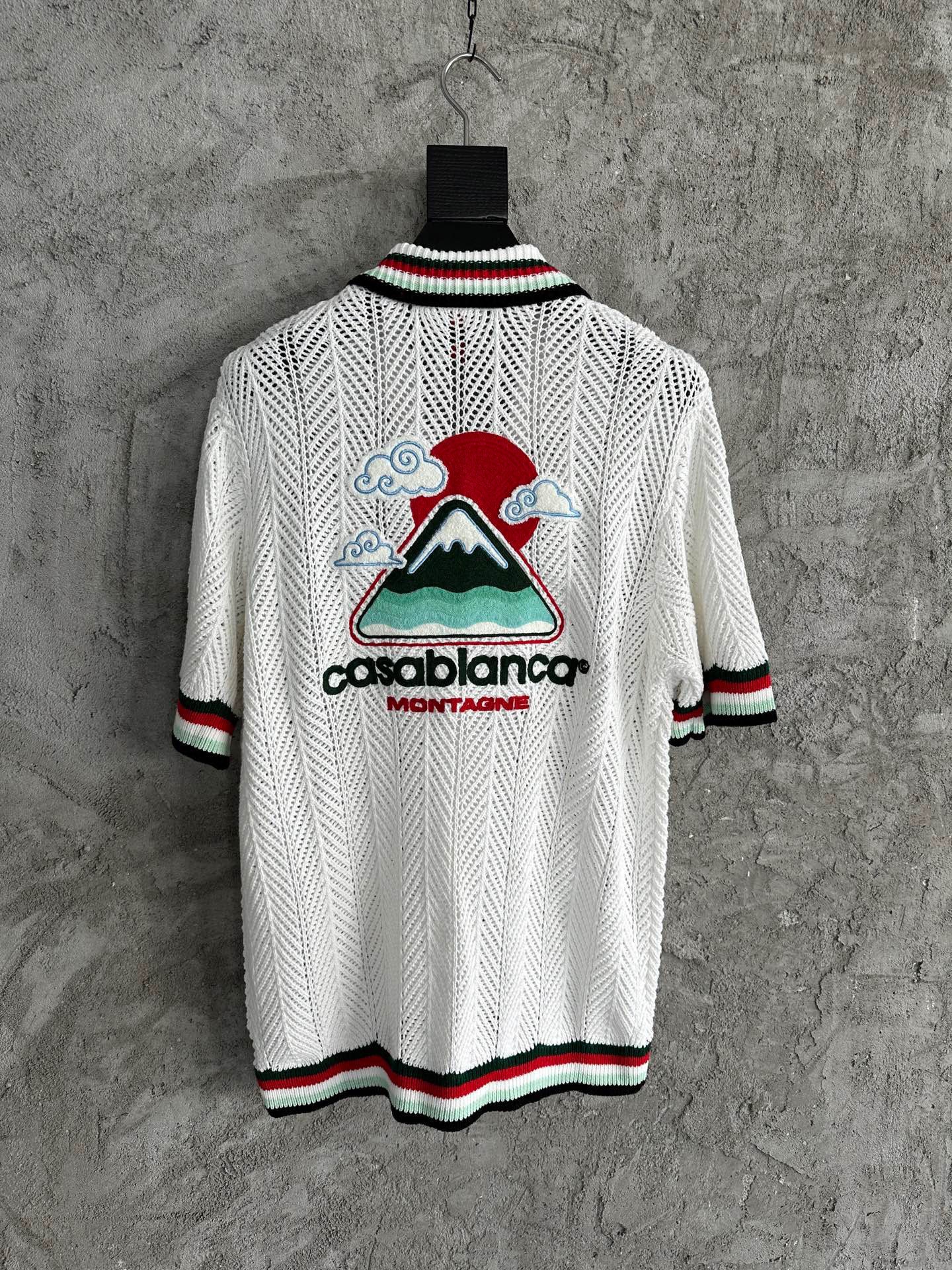 Chemise Casa B à crochet brodéé Montain