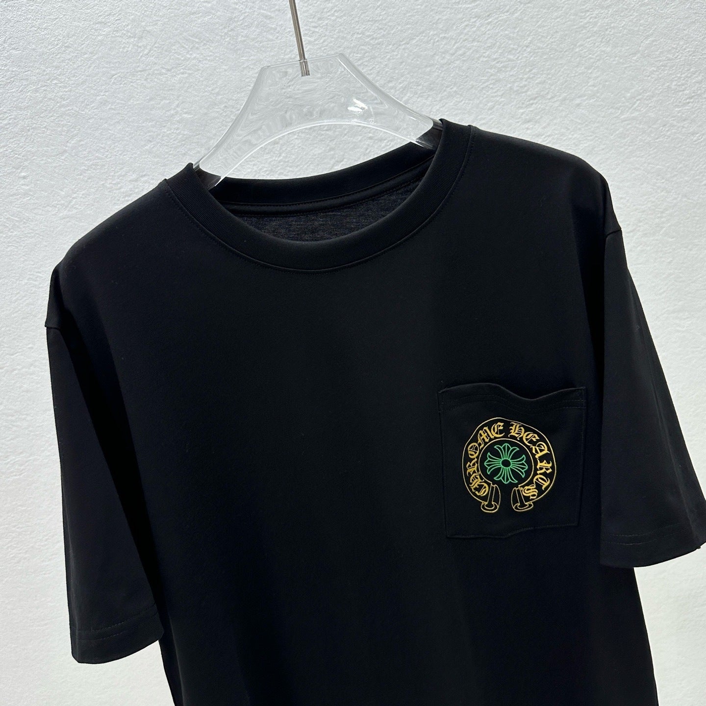 T shirt chrome green / yellow