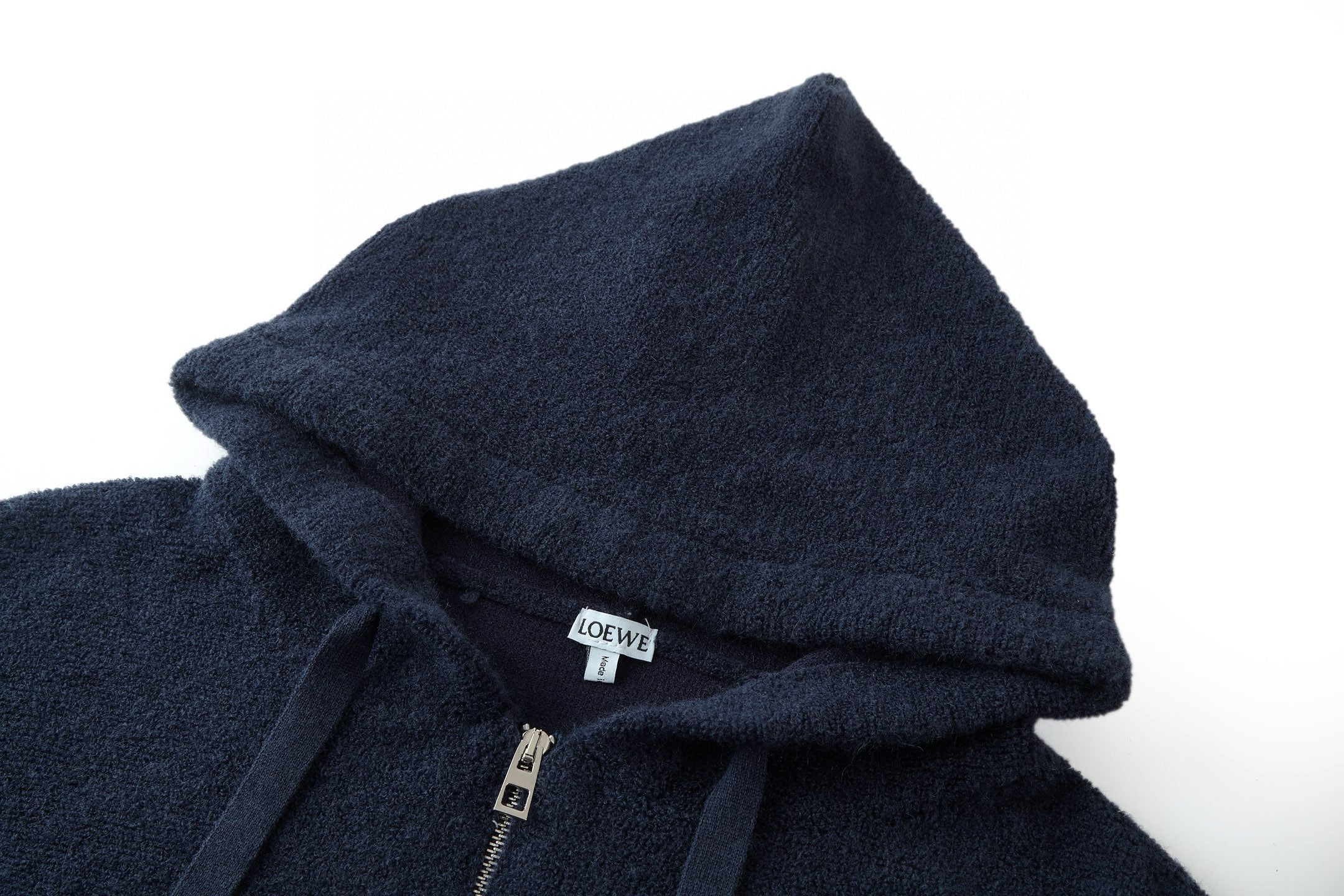 Sweat shirt zippé Anagram Bleu Loew