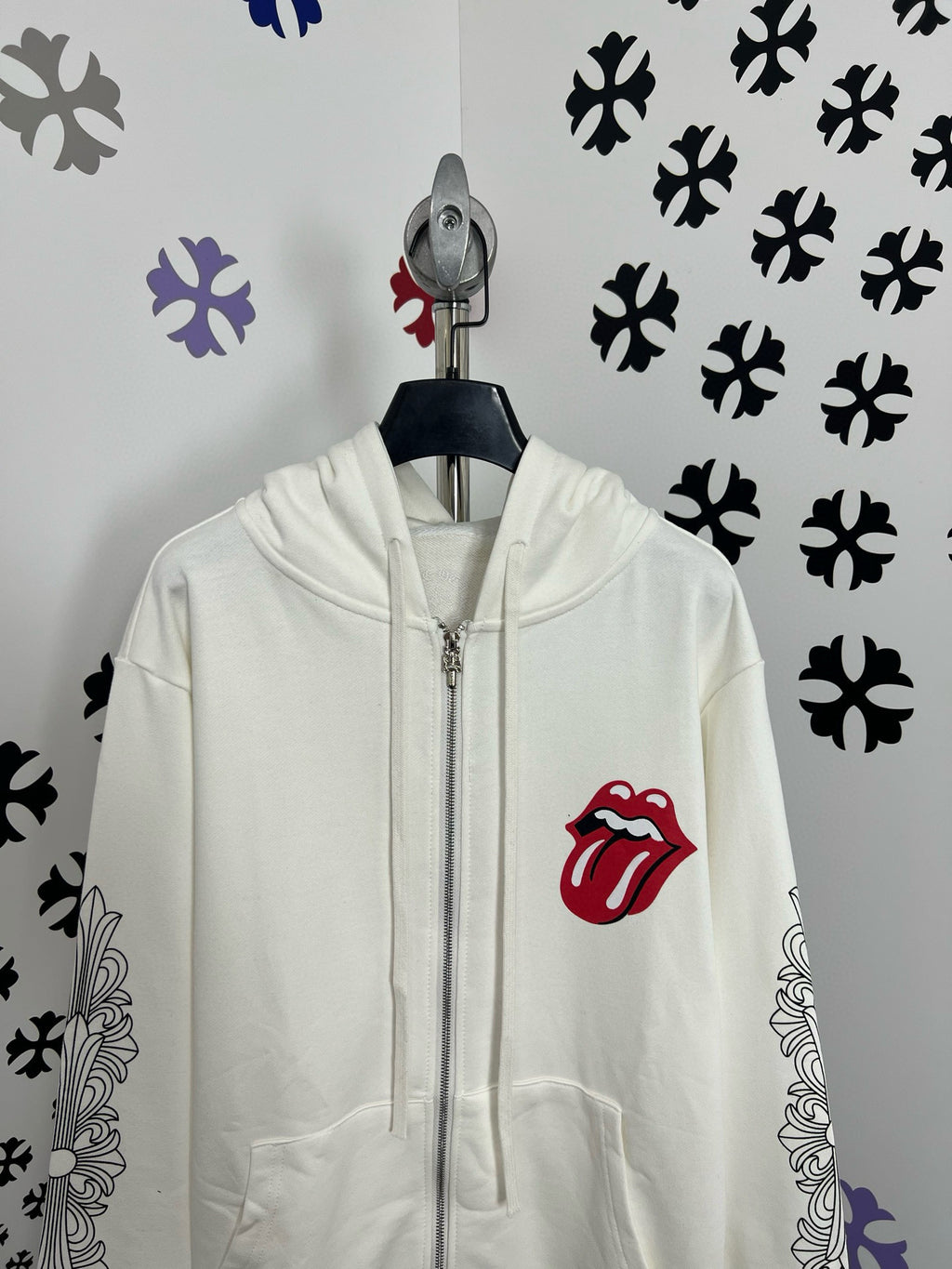 Sweat chuppa white Chrome