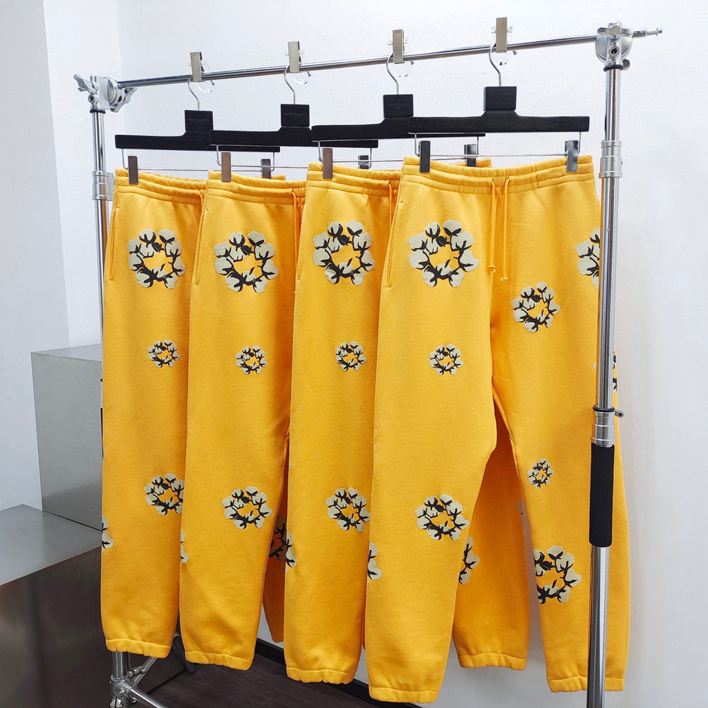 Pantalon Denim.Trs yellow