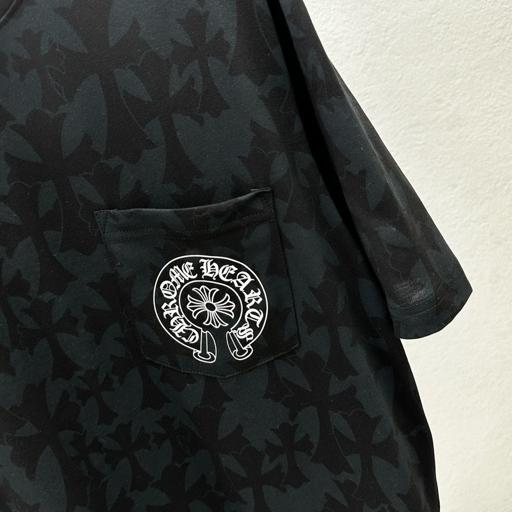 T shirt chrome Full croix