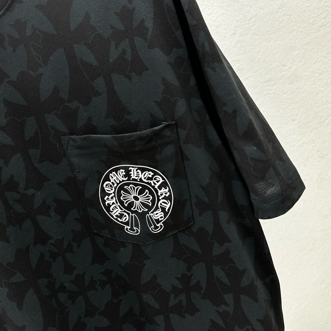 T shirt chrome Full croix