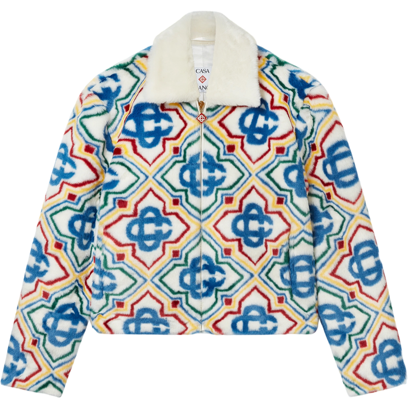 Veste Casa B Fourrure Jacquard