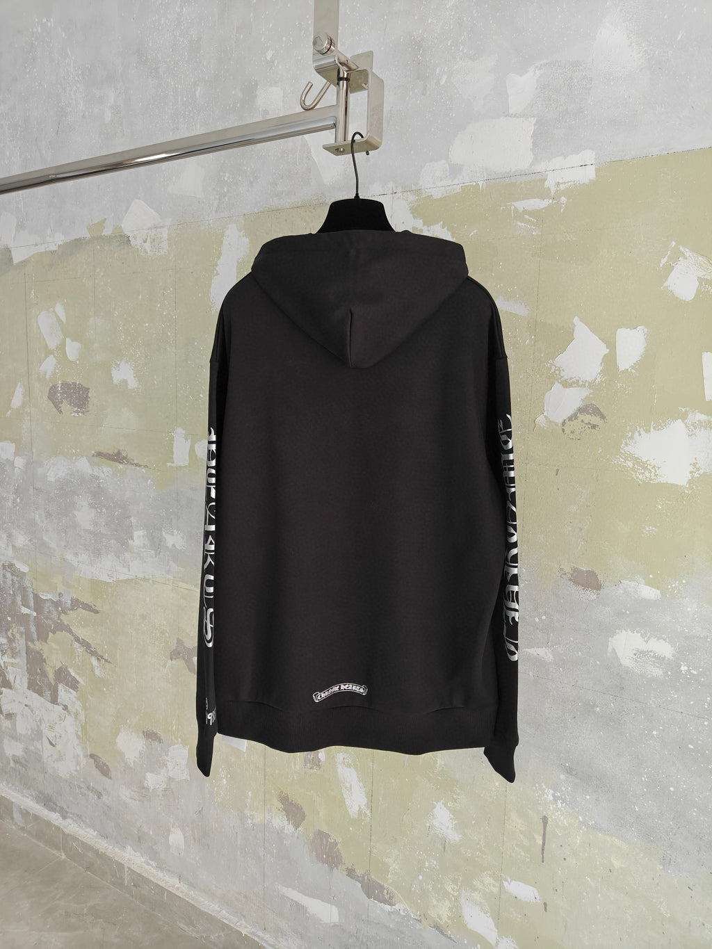 Sweat chrome noir / blanc