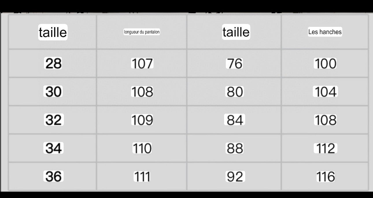 Pantalon Chrome noir