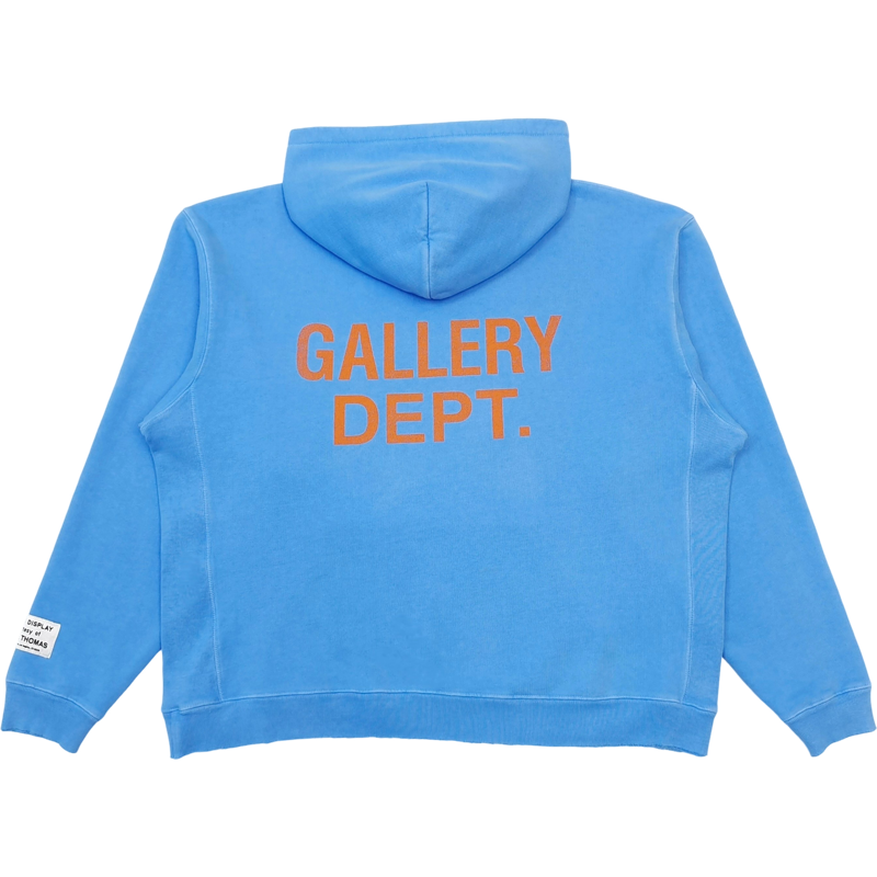 Sweat Capuche bleu clair Gallery