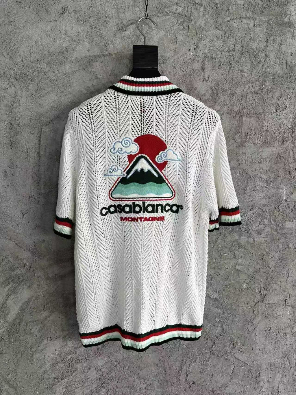 Short Casa B à crochet brodéé Montain