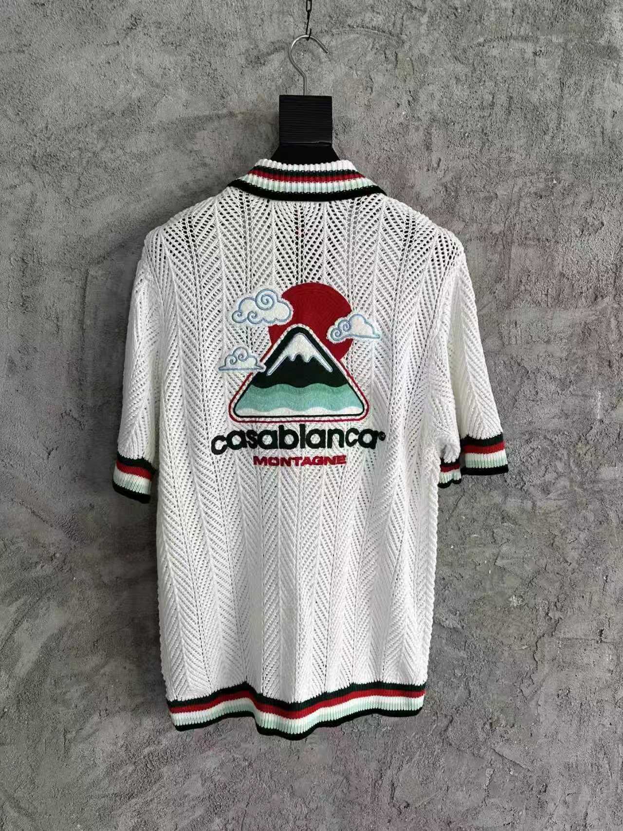 Short Casa B à crochet brodéé Montain