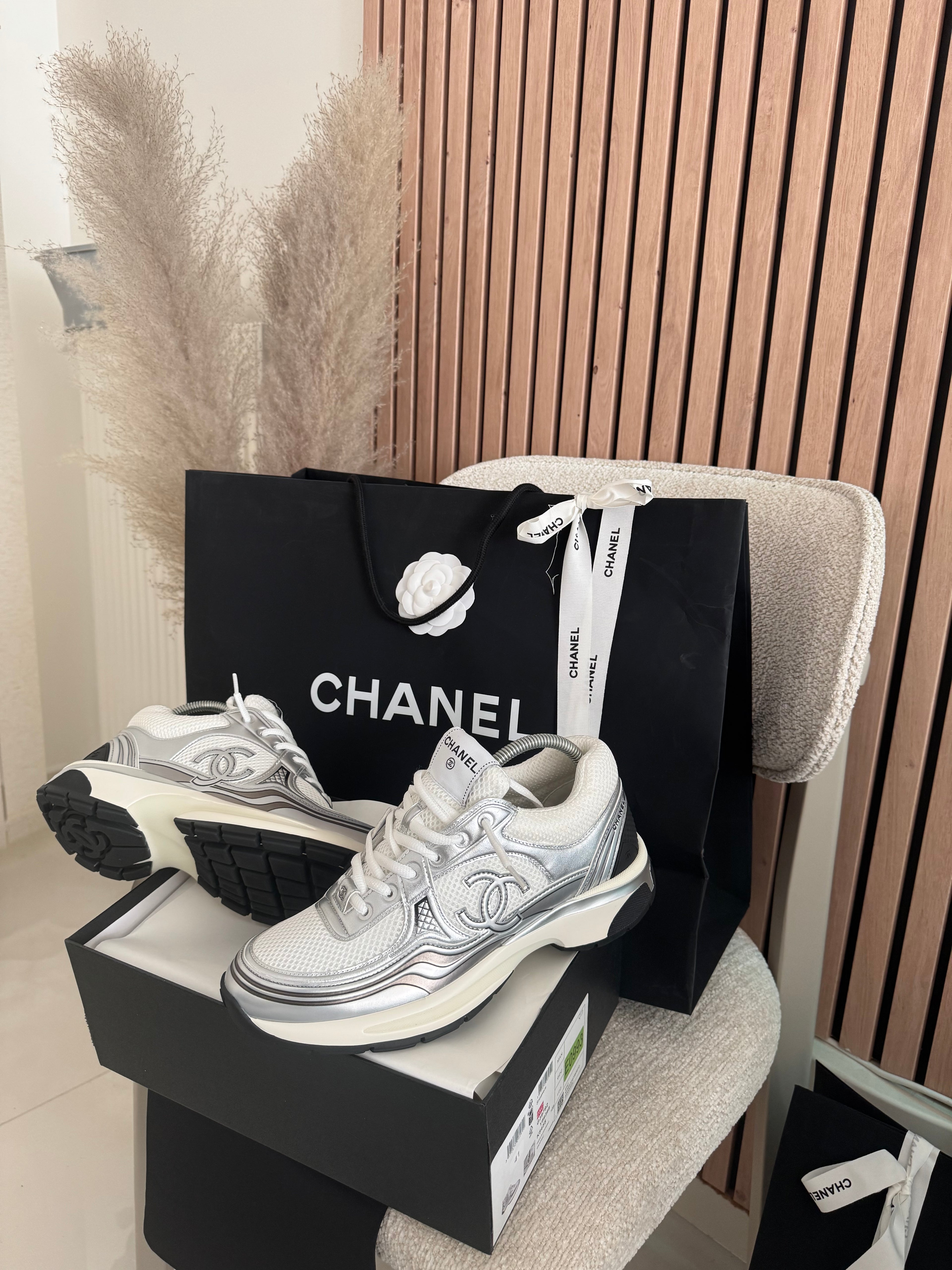 Sneakers Chnl  Argenté V3S