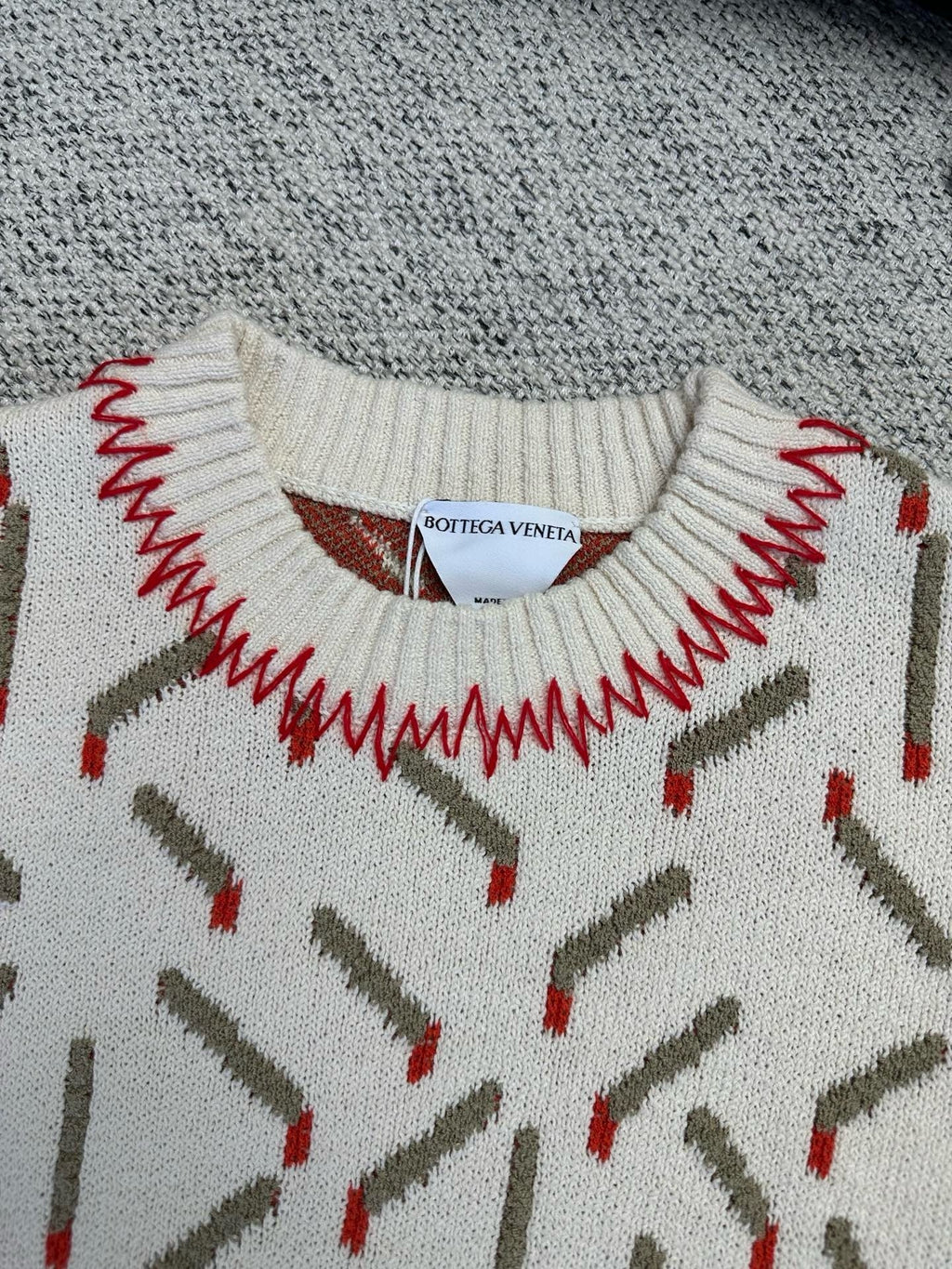 Pull Allumettes en Jacquard Bottega