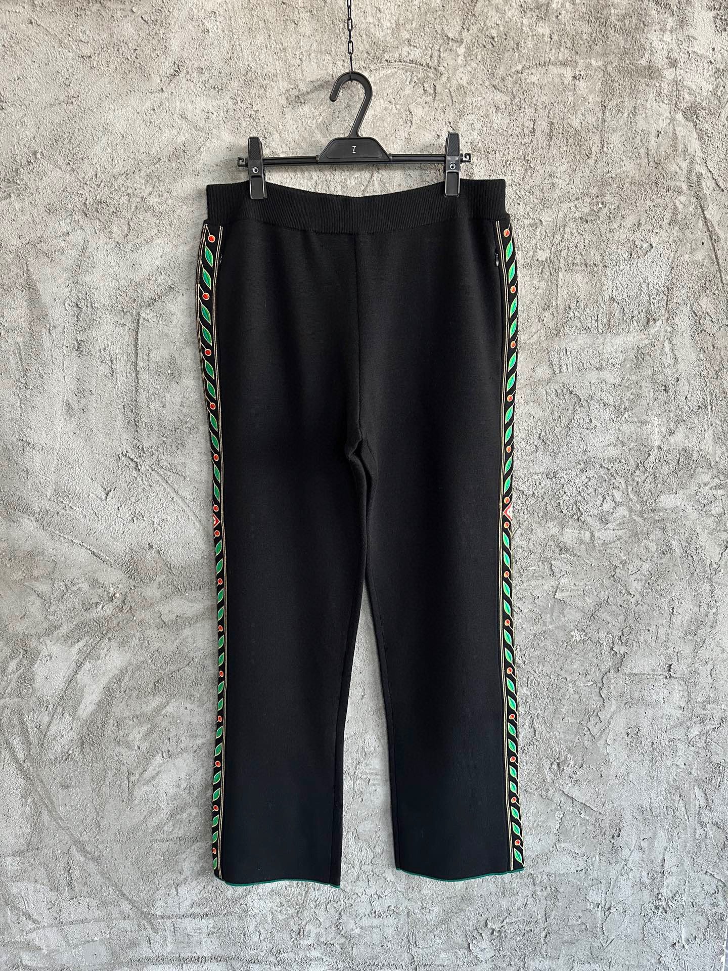 Casa B - Pantalon En Mérinos Laurel
