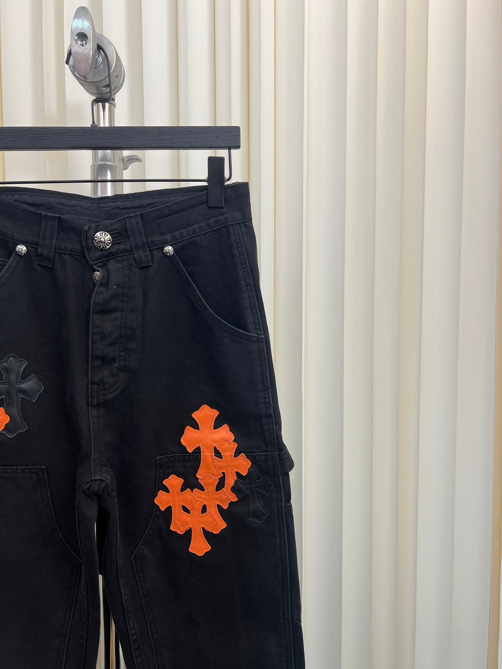 Jean Chrome Black & Orange