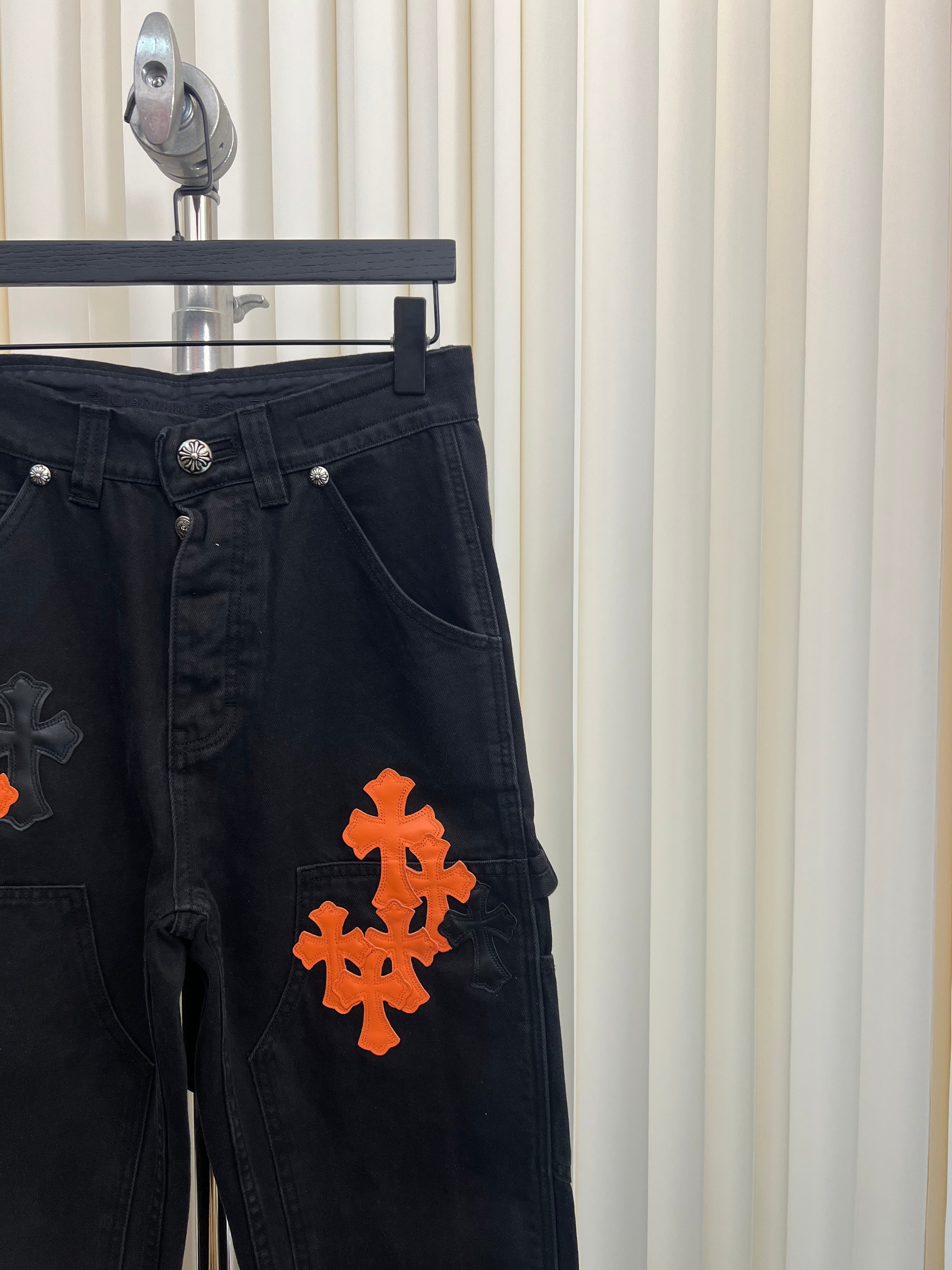 Jean Chrome Black & Orange