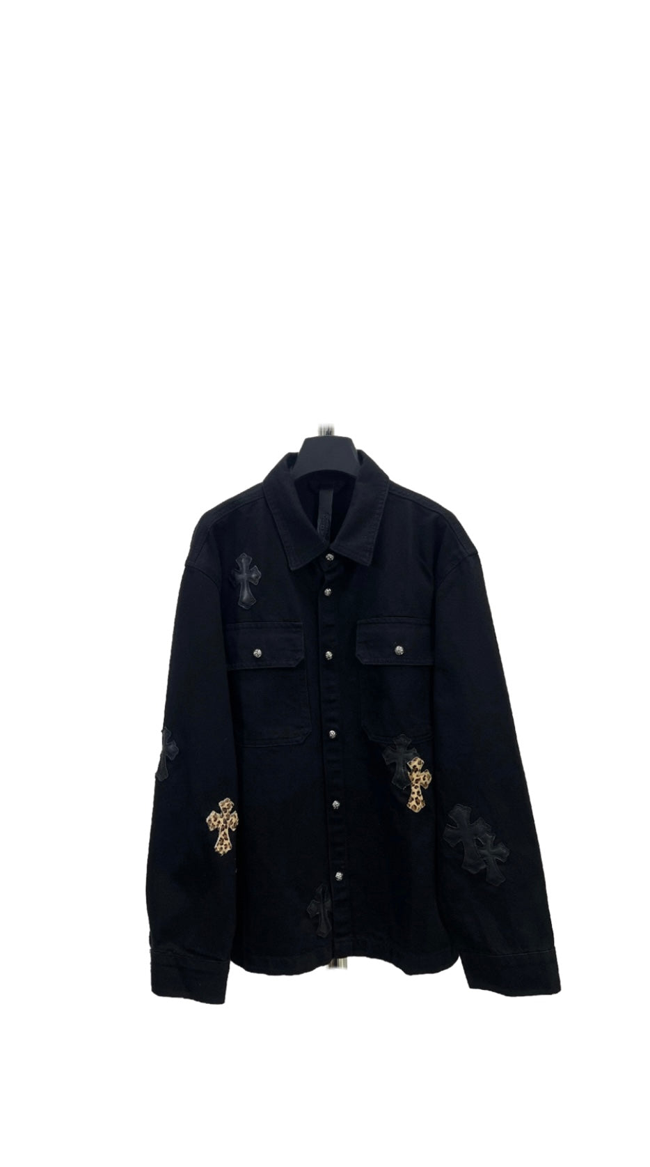 Veste Denim Black Chrome